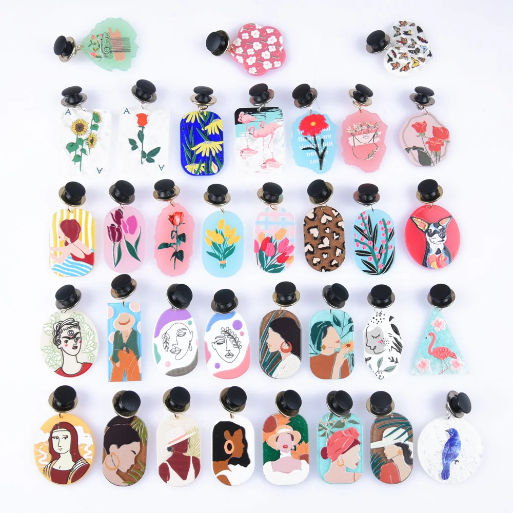New Designer Shoes Decorations Acrylic Watercolor Painting Pattern Sandals Decoration World Famous Paintings Shoe Charms
New Designer Shoes Decorations Acrylic Watercolor Painting Pattern Sandals Decoration World Famous Paintings Shoe Charms