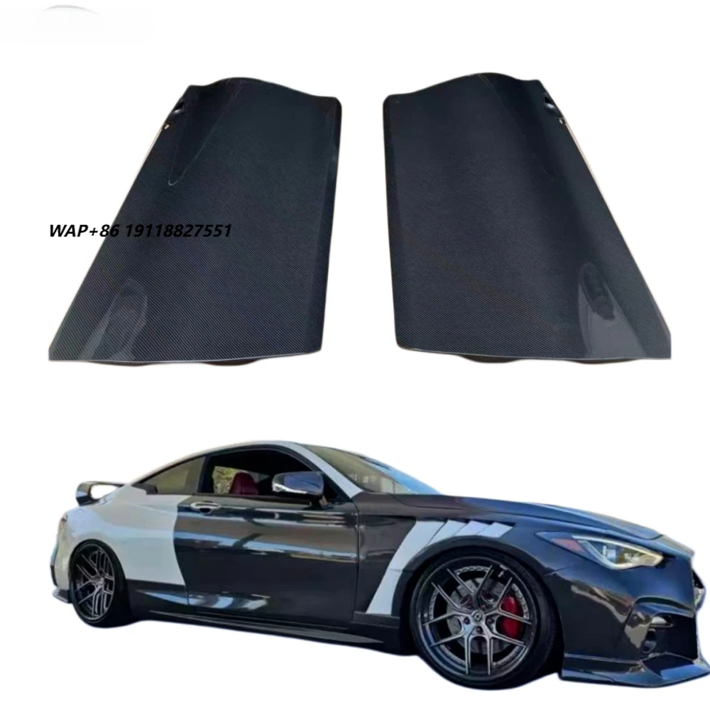 Infiniti Q60 Upgraded Special Carbon Fiber Replacement Doors High-quality Carbon Fiber Body Accessories Black
Infiniti Q60 Upgraded Special Carbon Fiber Replacement Doors High-quality Carbon Fiber Body Accessories Black