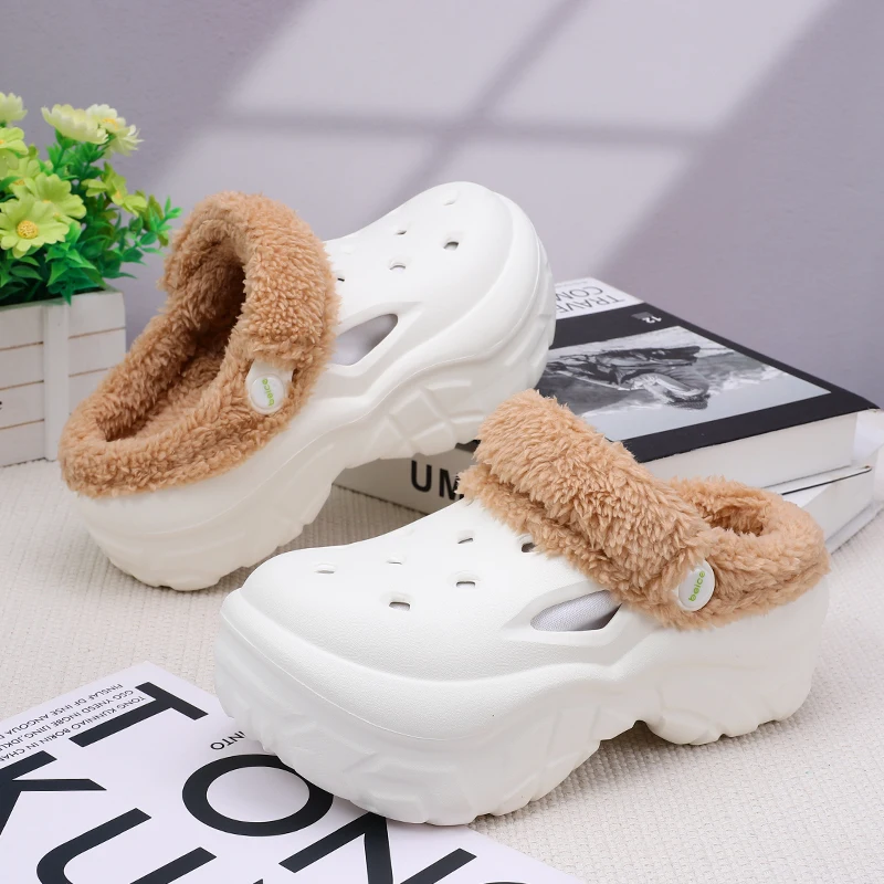 Solid Women Winter Toe Wrap Warm Solid Cotton Slippers Thick Soft Sole Slides Femmer Indoor Floor Flat Home Non-slip Shoes
Solid Women Winter Toe Wrap Warm Solid Cotton Slippers Thick Soft Sole Slides Femmer Indoor Floor Flat Home Non-slip Shoes