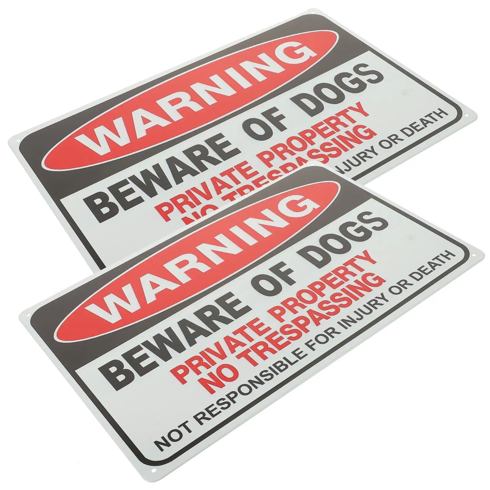 2 Pcs Dog Warning Signs Durable Iron Clear Identification Fence Garden Courtyard Parks Safety Easy Installation Decor
2 Pcs Dog Warning Signs Durable Iron Clear Identification Fence Garden Courtyard Parks Safety Easy Installation Decor