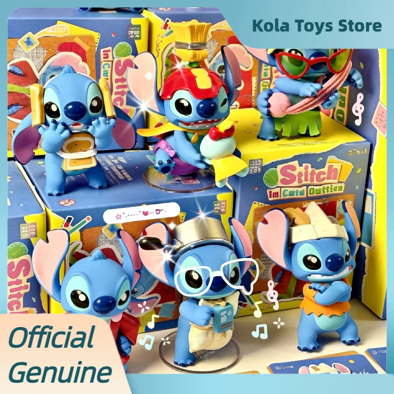 Genuine Disney Stitch In Cute Outfits Series Blind Box Kawaii Figurine Desk Ornaments Model Doll Mystery Box Toys Birthday Gift
Genuine Disney Stitch In Cute Outfits Series Blind Box Kawaii Figurine Desk Ornaments Model Doll Mystery Box Toys Birthday Gift