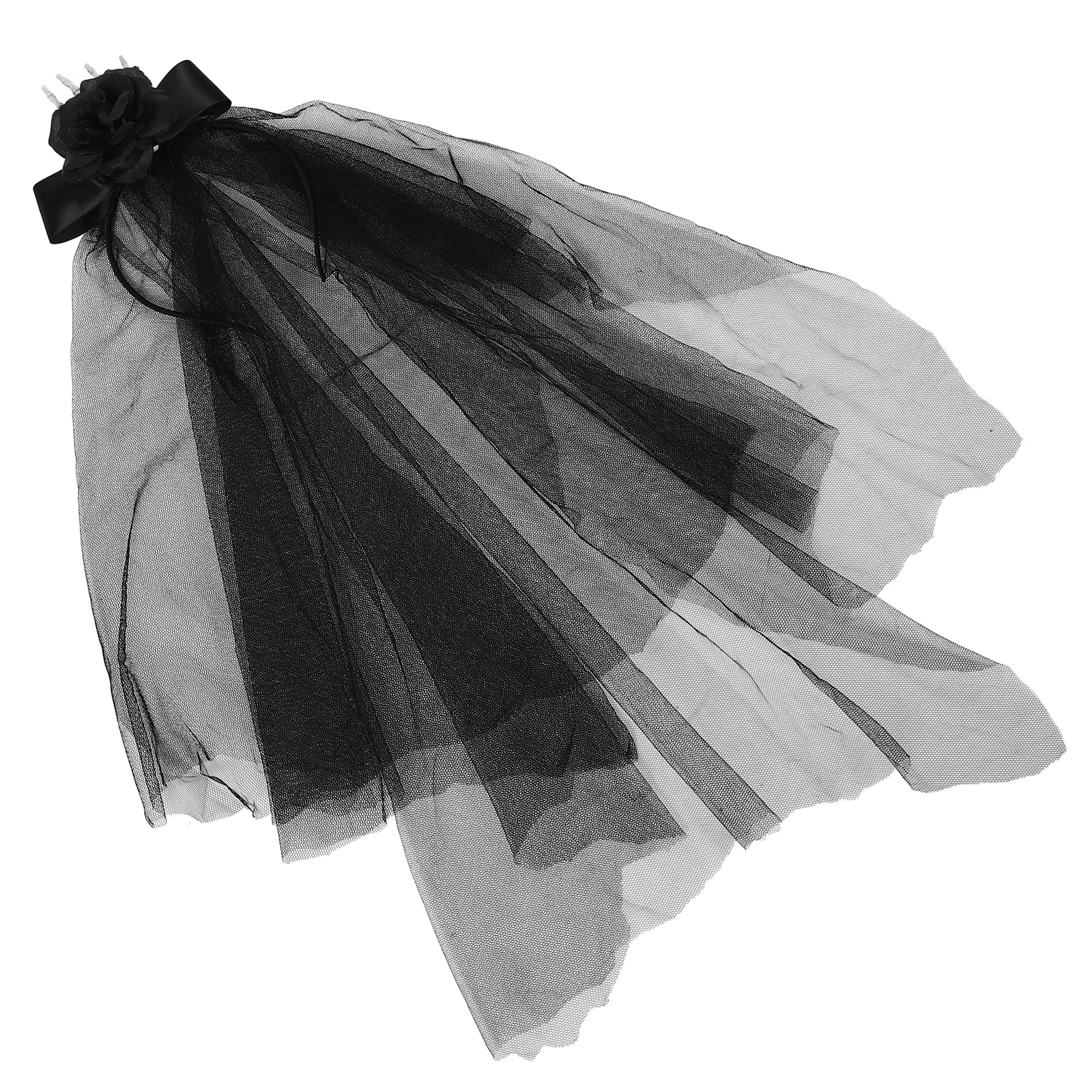 Ghost Bride Headband Halloween Rose Headpiece Black Artificial Pumpkin Style Party Accessory Cosplay Hair Hoops Performance Prop
Ghost Bride Headband Halloween Rose Headpiece Black Artificial Pumpkin Style Party Accessory Cosplay Hair Hoops Performance Prop