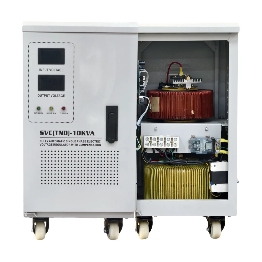 Adjustable TND 50kva 240v Single Phase Voltage Stabilizer Regulator Over Under Voltage Protection Electric Power Protector
Adjustable TND 50kva 240v Single Phase Voltage Stabilizer Regulator Over Under Voltage Protection Electric Power Protector