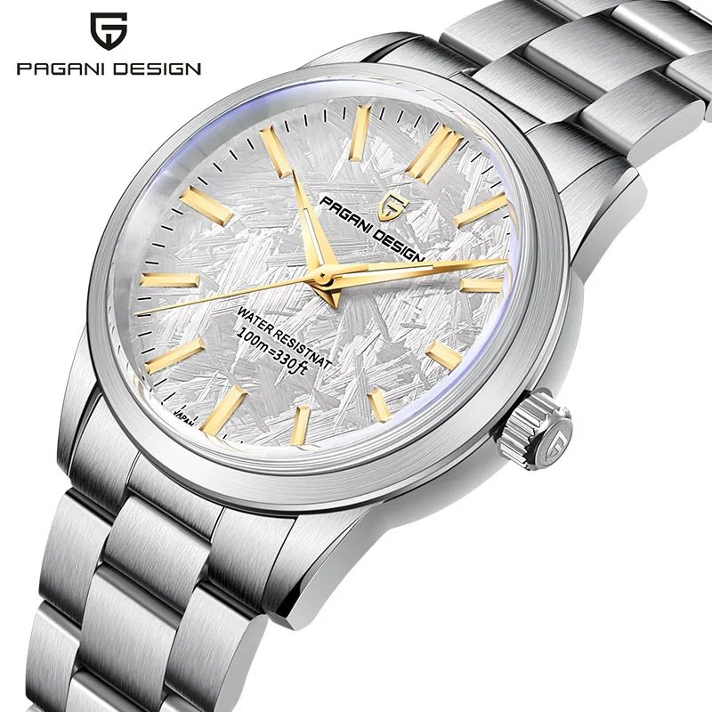 PAGANI DESIGN Men Quartz Watches Sapphire Glass AR Coated reduces sun glare 10ATM Waterproof Stainless Steel Luminous Stop watch
PAGANI DESIGN Men Quartz Watches Sapphire Glass AR Coated reduces sun glare 10ATM Waterproof Stainless Steel Luminous Stop watch