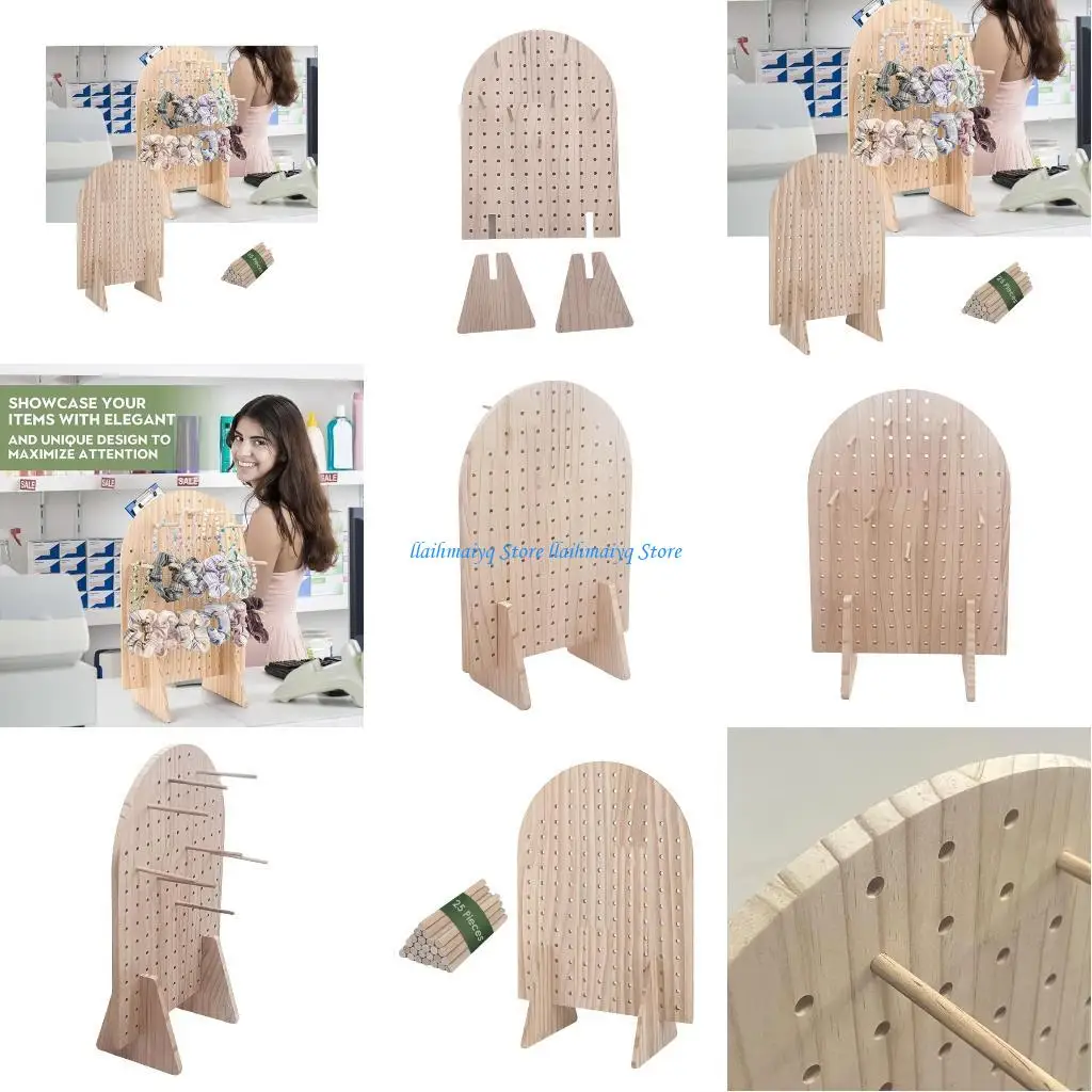 573B Многофункциональные деревянные органайзеры для хранения пегборда для ювелирных изделий и брелков
573B Многофункциональные деревянные органайзеры для хранения пегборда для ювелирных изделий и брелков