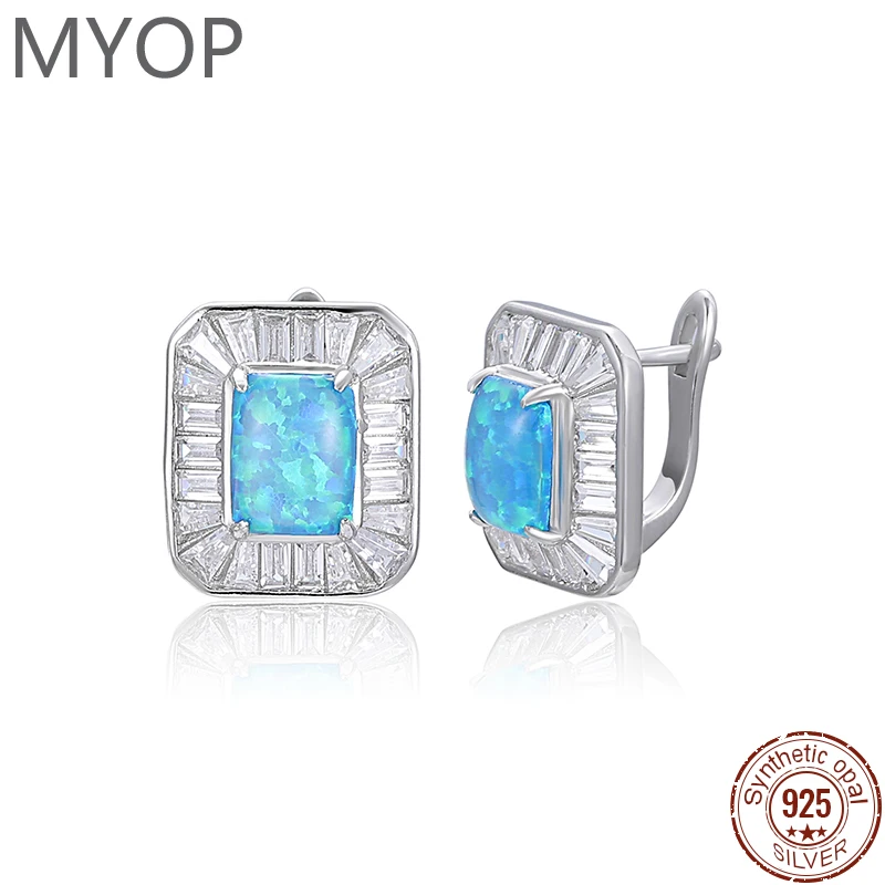 MYOP 925 Серебряный подарок искусственный синий опал прямоугольные серьги французская Кнопка циркон, ювелирные изделия для девочек и мужчин личность удачи
MYOP 925 Серебряный подарок искусственный синий опал прямоугольные серьги французская Кнопка циркон, ювелирные изделия для девочек и мужчин личность удачи