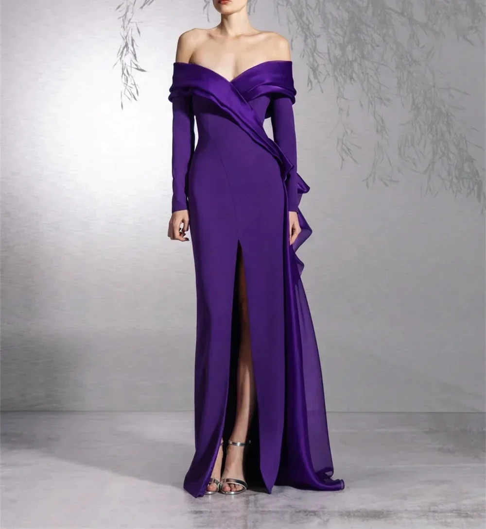 Sexy Long Satin Mermaid Dress A-line Sweetheart Neck High Waist Split Evening Formal Evening Party Prom Dresses Customised
Sexy Long Satin Mermaid Dress A-line Sweetheart Neck High Waist Split Evening Formal Evening Party Prom Dresses Customised
