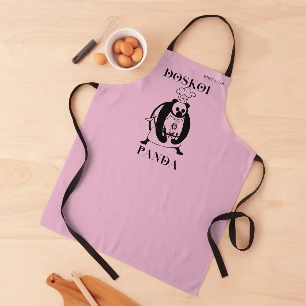 Doskoi Panda Apron For Nail Stylist Teacher kindergarten teacher Women's Home Clothes Apron 
Doskoi Panda Apron For Nail Stylist Teacher kindergarten teacher Women's Home Clothes Apron