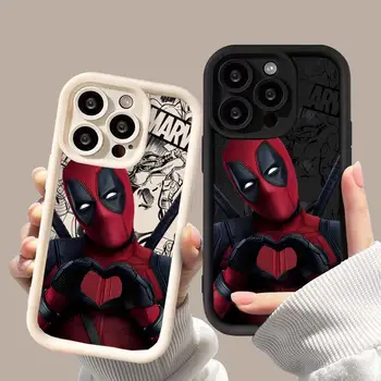 Marvel Deadpool Phone Case For Google Pixel 7 8 9 Pro XL 7A 8A 7Pro 8Pro Cover Silicone Funda Soft Silicone Cute Case