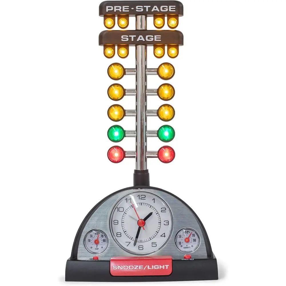 Illuminated Thermometer with Sound Tabletop Alarm Clock
Illuminated Thermometer with Sound Tabletop Alarm Clock
