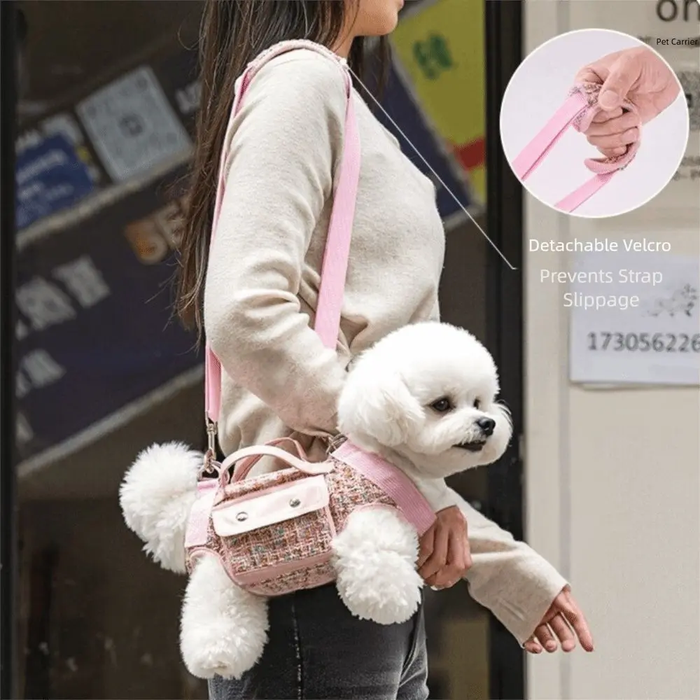 Stylish Dog Horizontal Backpack with Leash Handle Elegant Pet Traction Backpack Breathable Wear-resistant Dogs Going Out Bag
Stylish Dog Horizontal Backpack with Leash Handle Elegant Pet Traction Backpack Breathable Wear-resistant Dogs Going Out Bag