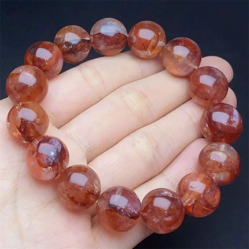 Natural Red Fire Quartz Hematoid Bracelet Gemstone Round Bead Crystal Healing Fengshui Gemstone Jewelry Gift 1PCS
Natural Red Fire Quartz Hematoid Bracelet Gemstone Round Bead Crystal Healing Fengshui Gemstone Jewelry Gift 1PCS