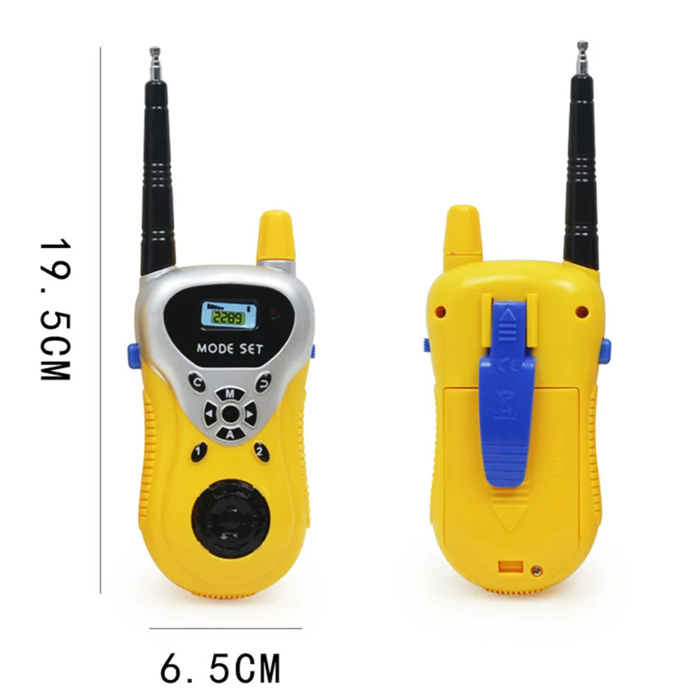 2Pcs Kids Walkie Mini Handheld Intercom Function Outdoor Play Walkie Toy
2Pcs Kids Walkie Mini Handheld Intercom Function Outdoor Play Walkie Toy