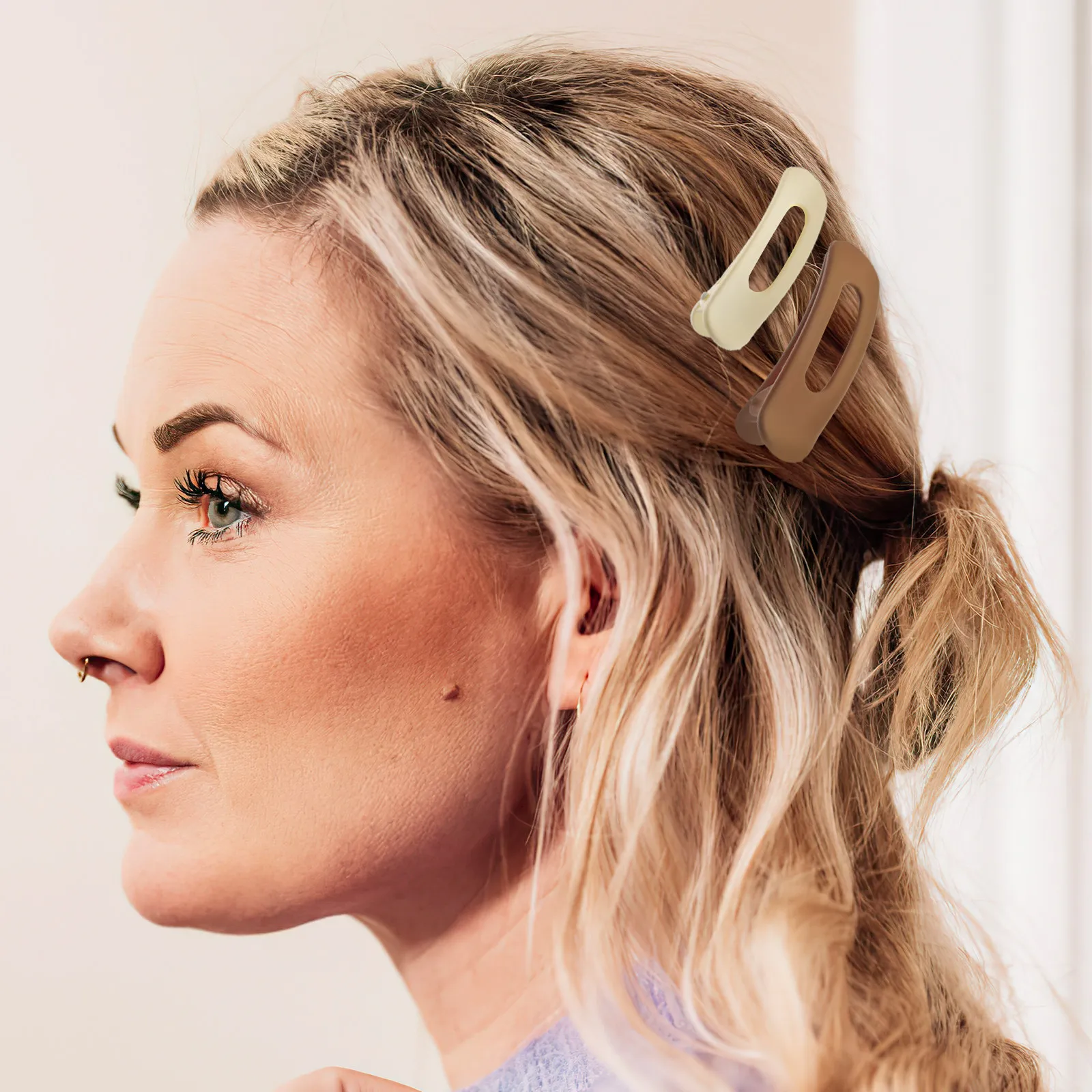3Pcs Decorative Hair Clips Set Flat Claw Barrettes for Women Easy to Use Versatile Style Cute Small Hair Accessories
3Pcs Decorative Hair Clips Set Flat Claw Barrettes for Women Easy to Use Versatile Style Cute Small Hair Accessories