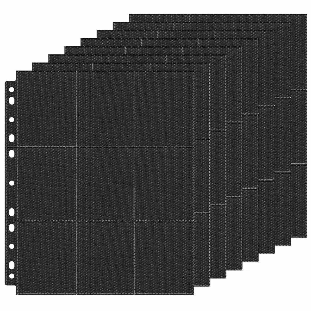 50 Pages 900 Pockets Card Sleeves Trading Black Variety Binders Collection Folder For Playing Cards Collect Exchange
50 Pages 900 Pockets Card Sleeves Trading Black Variety Binders Collection Folder For Playing Cards Collect Exchange