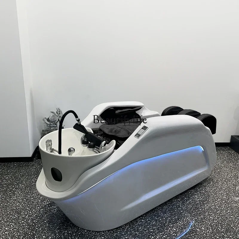 Electric Head Massage Treatment Fumigation Half Lying Flushing Bed for Hair Salon Ceramic Basin
Electric Head Massage Treatment Fumigation Half Lying Flushing Bed for Hair Salon Ceramic Basin