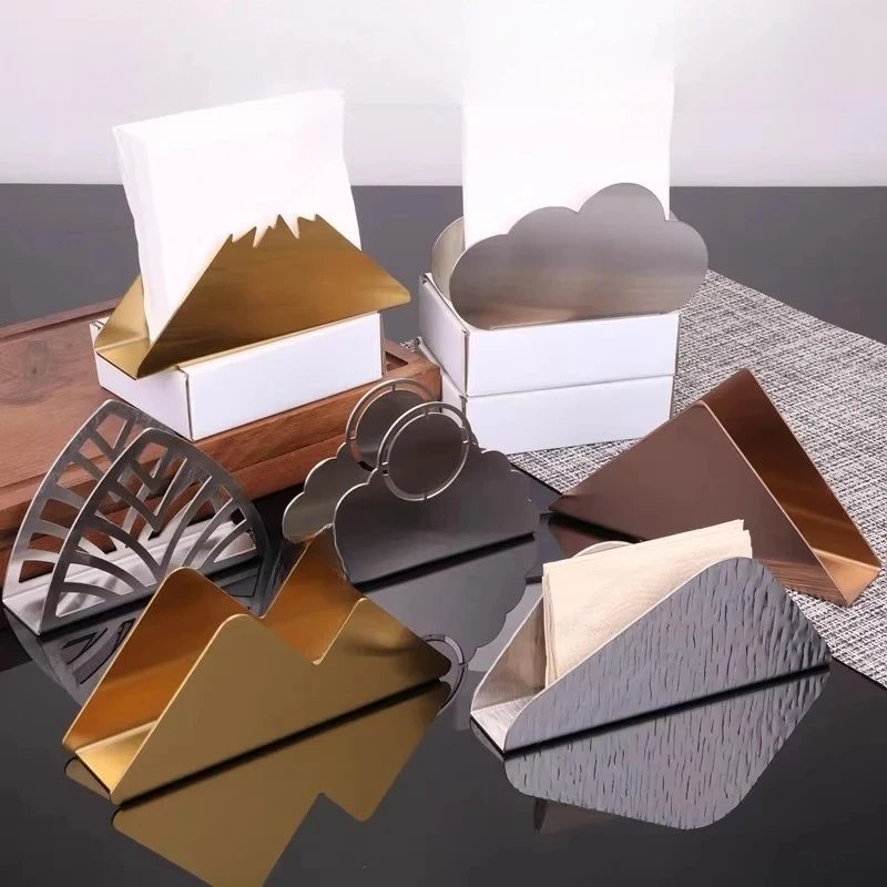 Heavy Duty Stainless Steel Napkin Holder Stand Creative Gold Artistic Tissue Rack Desktop Dispenser for Hotel Dining Table
Heavy Duty Stainless Steel Napkin Holder Stand Creative Gold Artistic Tissue Rack Desktop Dispenser for Hotel Dining Table