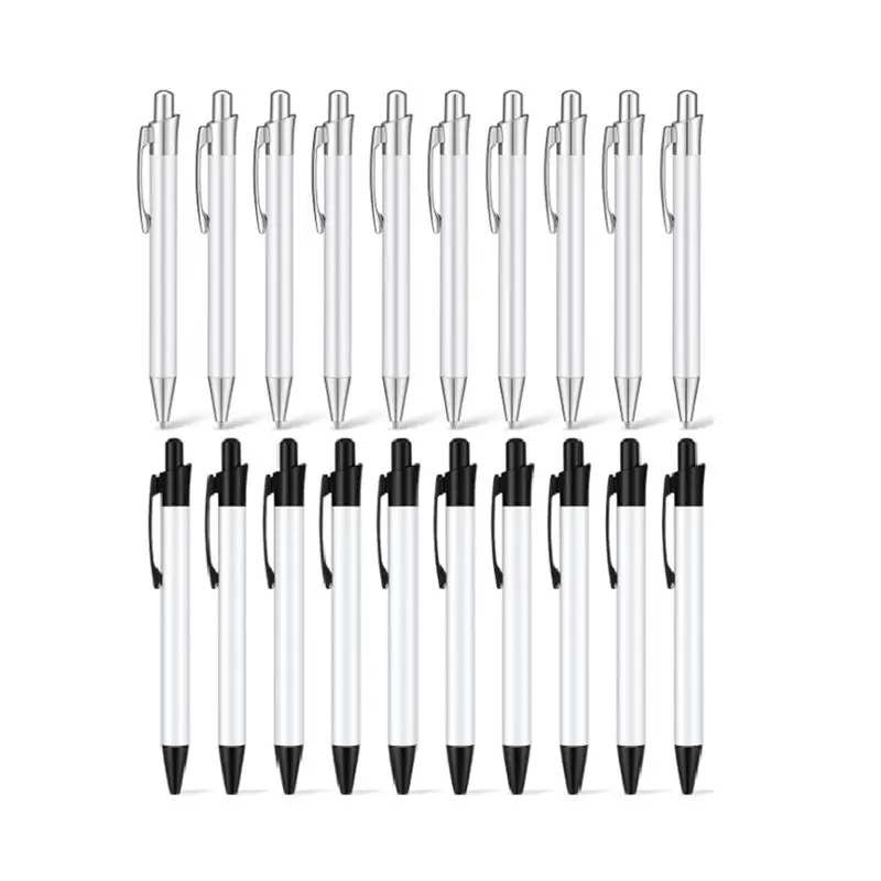 NEW HOT In Stock-20 Pcs Sublimation Pens Blank Heat Transfer Pen With Shrink Wrap Aluminum Customized Clip Pen
NEW HOT In Stock-20 Pcs Sublimation Pens Blank Heat Transfer Pen With Shrink Wrap Aluminum Customized Clip Pen