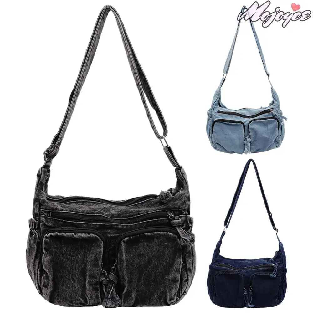 Denim Shoulder Bag Casual Retro Messenger Bag Large Handbag Jean Purses for Women Work Shopping Travel
Denim Shoulder Bag Casual Retro Messenger Bag Large Handbag Jean Purses for Women Work Shopping Travel