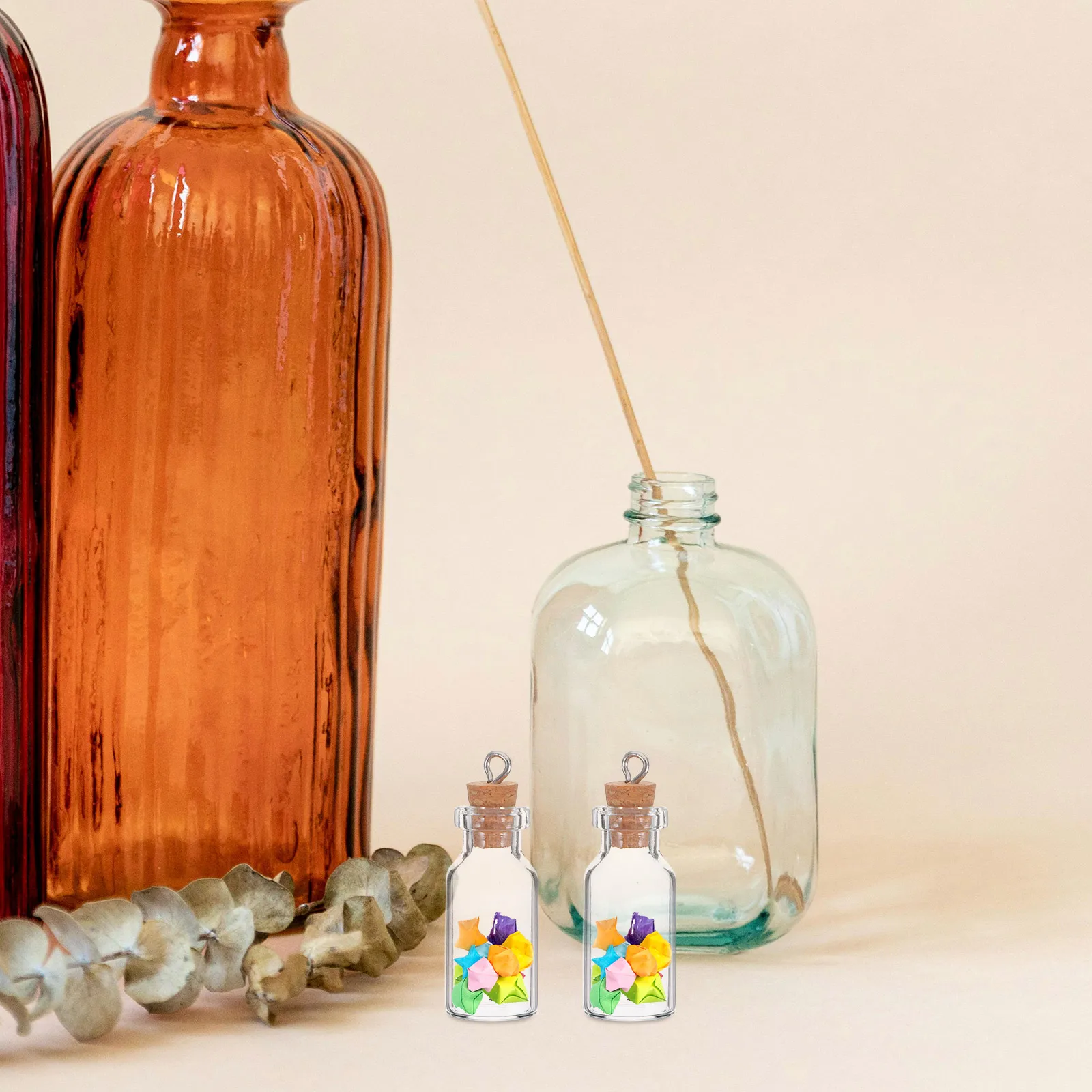 15pcs Mini Bottle 3ml Wood Cork Sand Bottles Decorations Wishing Mini Drift Bottle Vials Hanging Design
15pcs Mini Bottle 3ml Wood Cork Sand Bottles Decorations Wishing Mini Drift Bottle Vials Hanging Design