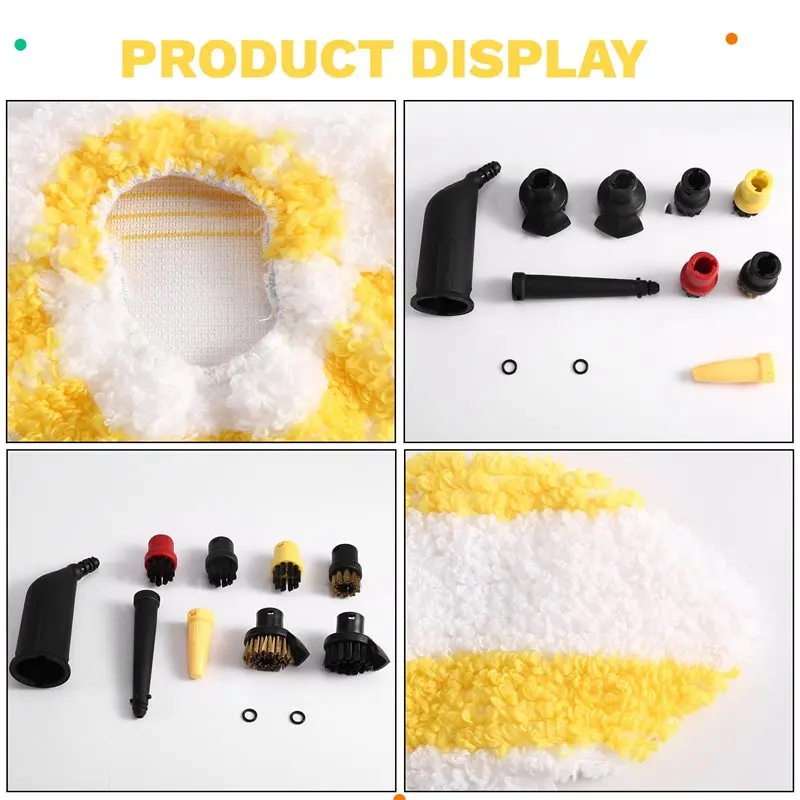 AC39-For Karcher SC2 & SC3 Easyfix Steam Cleaners: Steam Brush, Floor Mop, And Cleaning Cloth Accessories
AC39-For Karcher SC2 & SC3 Easyfix Steam Cleaners: Steam Brush, Floor Mop, And Cleaning Cloth Accessories