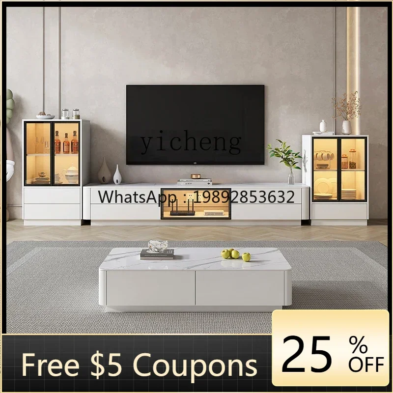 XLL rock slab TV cabinet coffee table combination high solid wood floor cabinet side cabinet light luxury bedroom
XLL rock slab TV cabinet coffee table combination high solid wood floor cabinet side cabinet light luxury bedroom