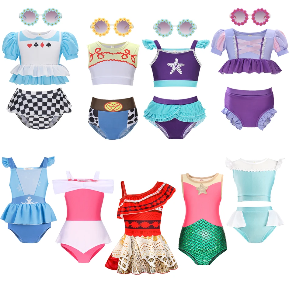 2023 Movie Anime Princess Swimwear Girls Swimming Outfit Toddler Kids Bathing Suit Summer Pool Beach Bikini Two Pieces Swimsuits
2023 Movie Anime Princess Swimwear Girls Swimming Outfit Toddler Kids Bathing Suit Summer Pool Beach Bikini Two Pieces Swimsuits