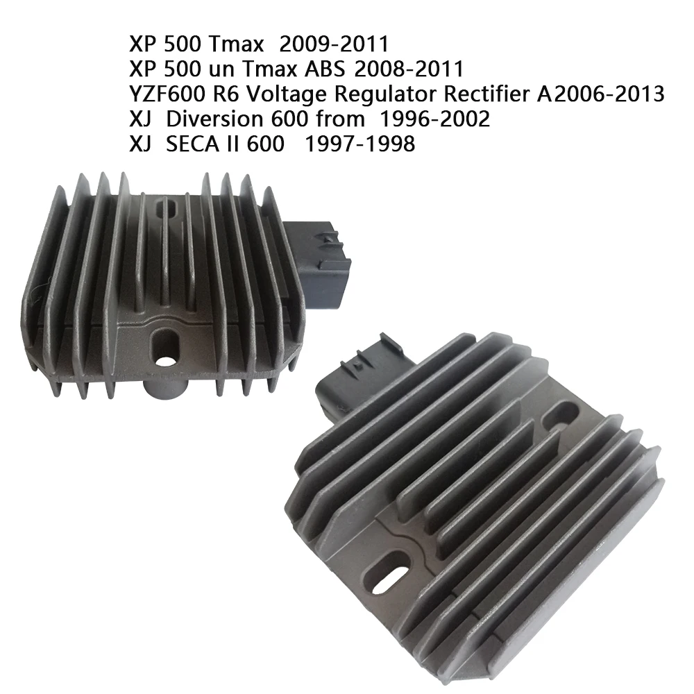 1pc Voltage Regulator Rectifier for Yamaha XP500 Tmax ABS T-max XP 500 YZF-R6 YZF600 R6 XJ600 Diversion XJ SECA II YZF 600 R6
1pc Voltage Regulator Rectifier for Yamaha XP500 Tmax ABS T-max XP 500 YZF-R6 YZF600 R6 XJ600 Diversion XJ SECA II YZF 600 R6