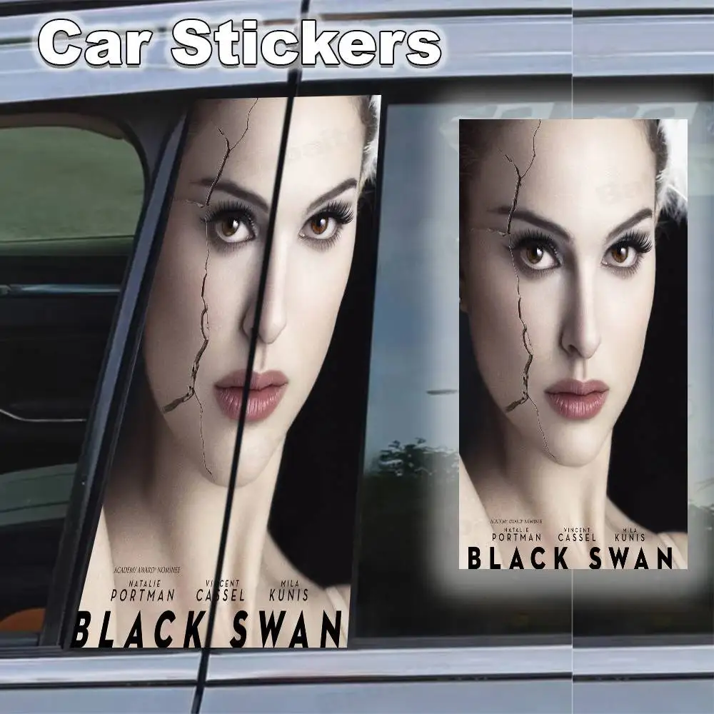 B-черный лебедь из фильма, боковая дверь, наклейка на стойку B, водостойкая наклейка из ПВХ, автомобильный художественный автомобильный аксессуар для него, дизайн столба, идея подарка 
B-черный лебедь из фильма, боковая дверь, наклейка на стойку B, водостойкая наклейка из ПВХ, автомобильный художественный автомобильный аксессуар для него, дизайн столба, идея подарка