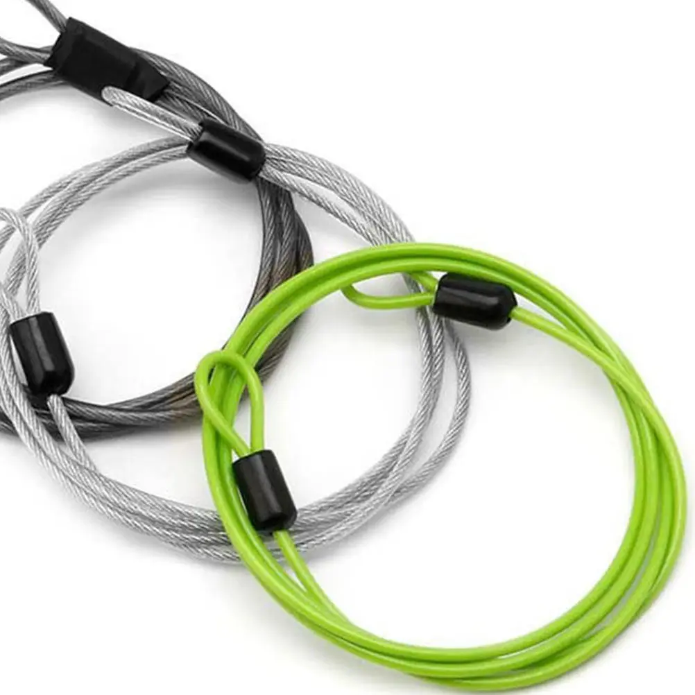 1Pcs High-Strength Steel Wire Lock Double Loop Anti-Theft Bike Steel Rope for Outdoor Cycling Luggage Motorbike Security
1Pcs High-Strength Steel Wire Lock Double Loop Anti-Theft Bike Steel Rope for Outdoor Cycling Luggage Motorbike Security