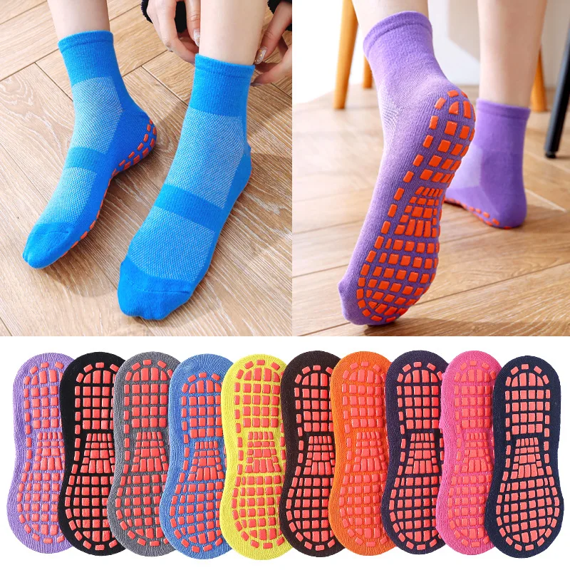 Woman Anti Slip Professional Yoga Socks Pilates Sport Sweat-absorbent Breathable Socks Trampoline Fitness Sports Cotton Socks
Woman Anti Slip Professional Yoga Socks Pilates Sport Sweat-absorbent Breathable Socks Trampoline Fitness Sports Cotton Socks