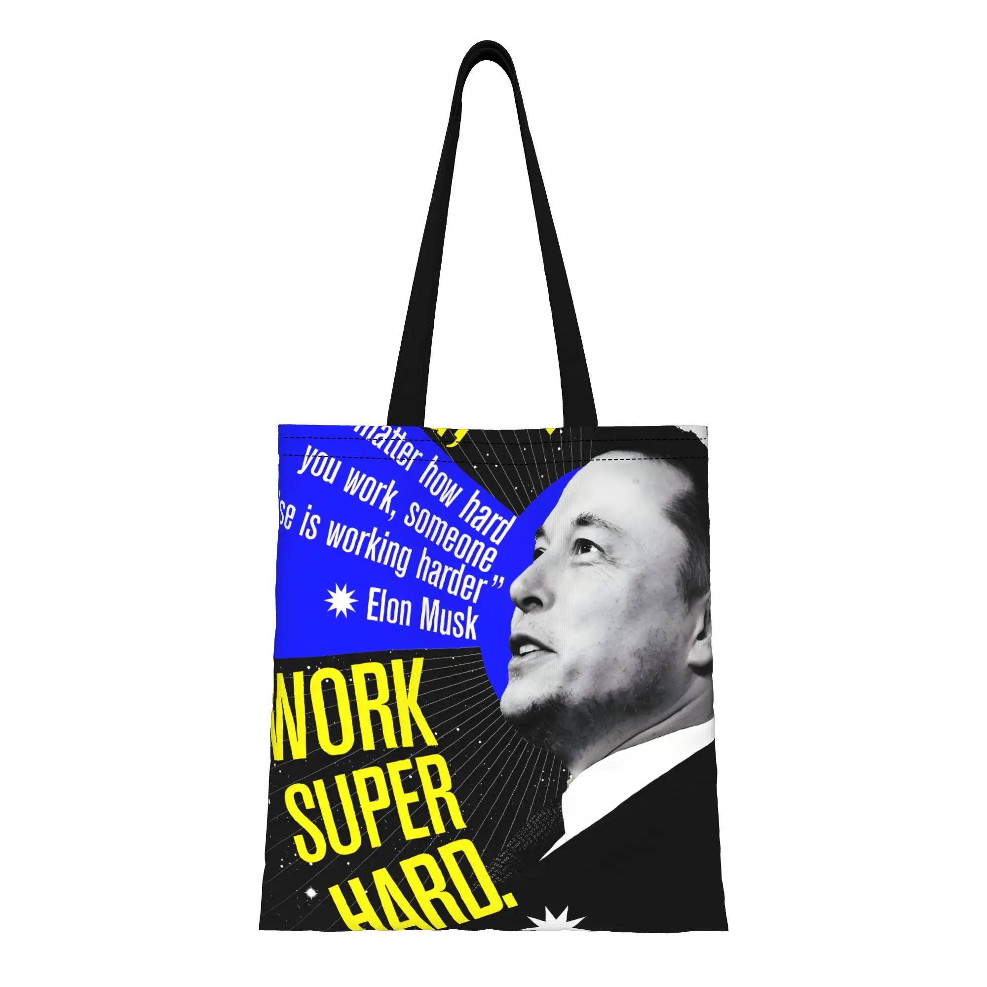 1PC Large Capacity Big Thinker Musks Space Dreamer Canvas Tote Bag Foldable Chic Pattern No Closed Design
1PC Large Capacity Big Thinker Musks Space Dreamer Canvas Tote Bag Foldable Chic Pattern No Closed Design