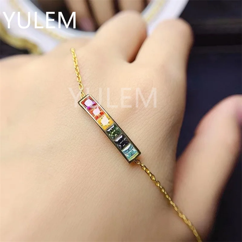 Moissanite Bracelets Real 925 Silver Jewelry 3mm Square Moissanite Wedding Luxury Sterling Silver Bracelet
Moissanite Bracelets Real 925 Silver Jewelry 3mm Square Moissanite Wedding Luxury Sterling Silver Bracelet