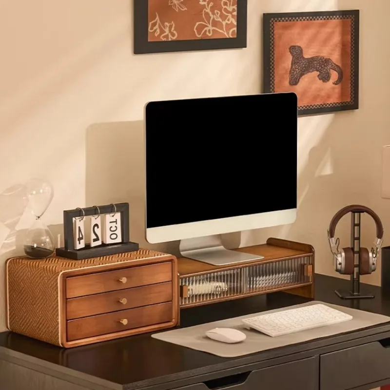 Computer monitor heightening rack desktop storage box office drawer rack household jewelry storage box combination
Computer monitor heightening rack desktop storage box office drawer rack household jewelry storage box combination