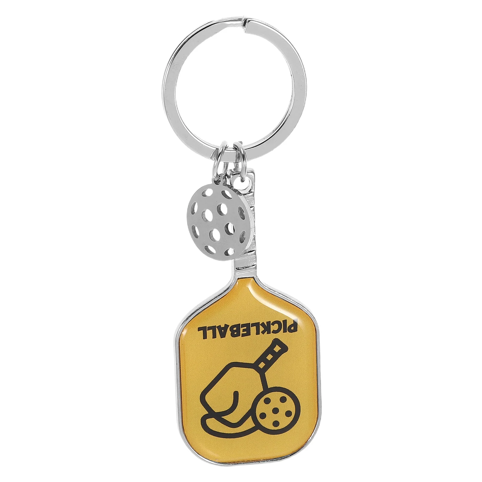 Pickleball Keychain Zinc Alloy Realistic Racket Pendant Sport Accessory Backpack Handbag Charm Sports Lovers Present
Pickleball Keychain Zinc Alloy Realistic Racket Pendant Sport Accessory Backpack Handbag Charm Sports Lovers Present