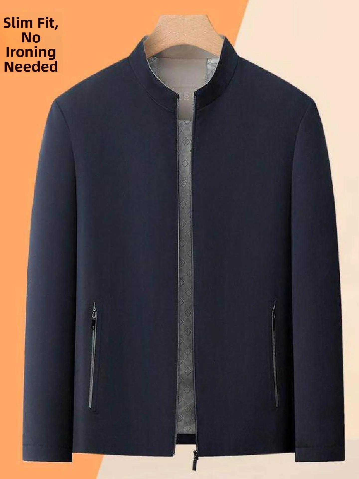 Men's Luxury Jaet Autumn New Sle Milk Silk Stand Collar Busin Adstration Dad Coat Lightweight Loose Fit Long Sve
Men's Luxury Jaet Autumn New Sle Milk Silk Stand Collar Busin Adstration Dad Coat Lightweight Loose Fit Long Sve
