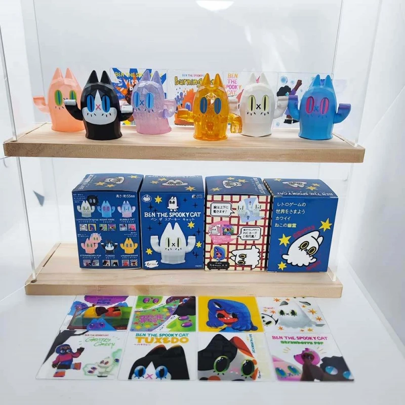 Новинка в наличии: Коллекционные фигурки So-Ta Ben The Spooky Cat из ПВХ, меняющие цвет, подвижные, для декора рабочего стола, для фанатов аниме, игрушки
Новинка в наличии: Коллекционные фигурки So-Ta Ben The Spooky Cat из ПВХ, меняющие цвет, подвижные, для декора рабочего стола, для фанатов аниме, игрушки