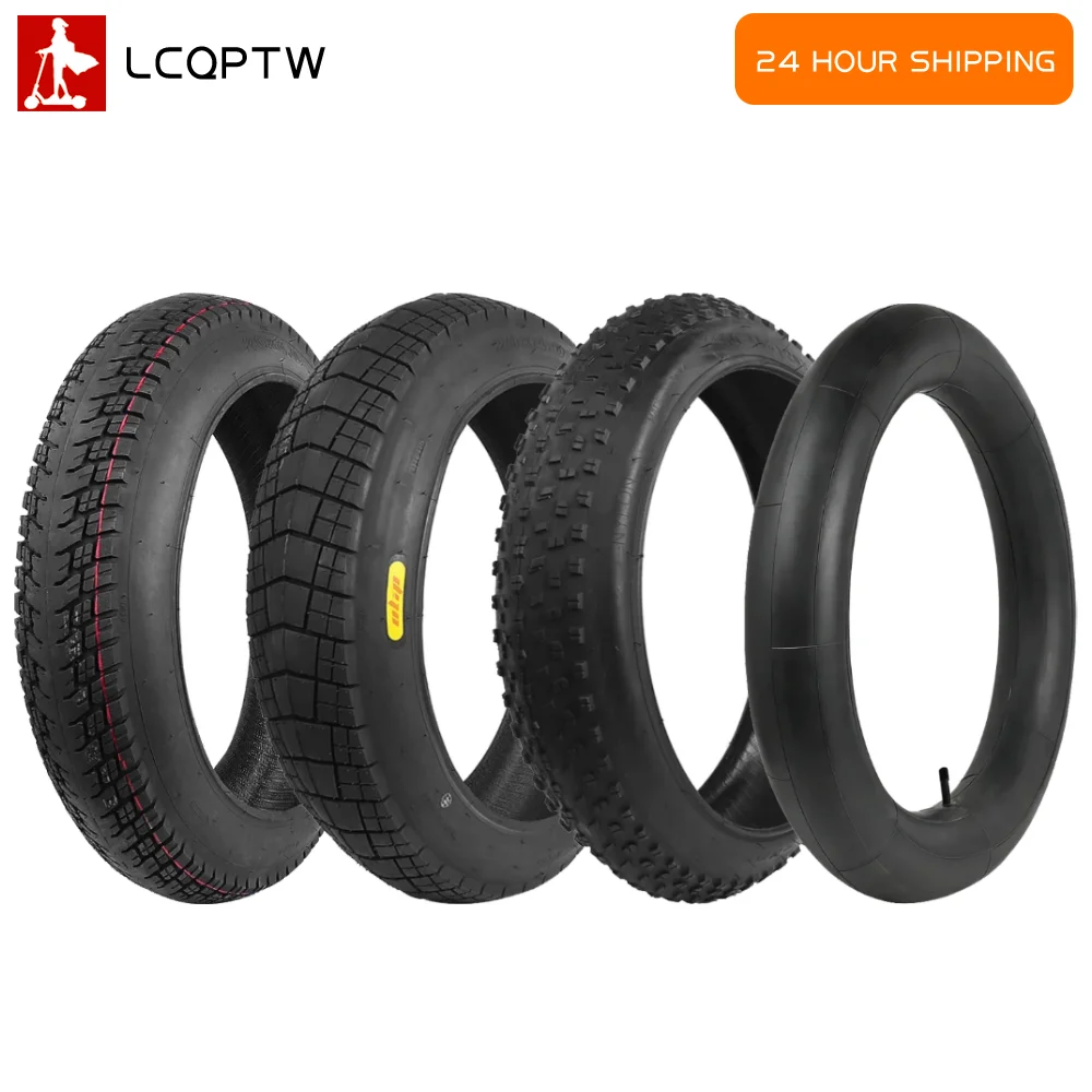 20x4.0 Fat Tire Inner Tube Set 20 Inch Off-Road Snow Beach Anti-Slip Tire for Electric Bicycle Bike Cycling Parts
20x4.0 Fat Tire Inner Tube Set 20 Inch Off-Road Snow Beach Anti-Slip Tire for Electric Bicycle Bike Cycling Parts