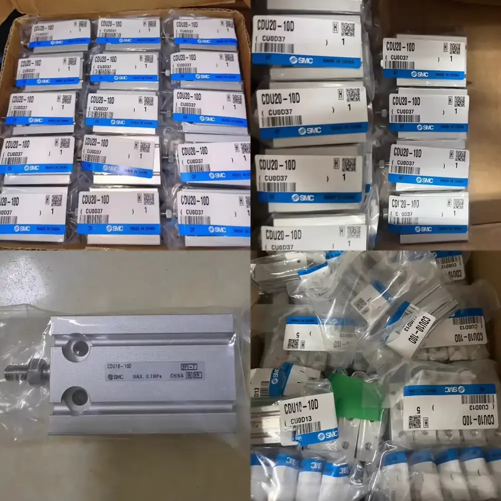 SMC Original CDU10-10D/CDU10-15D/CDU10-20D/CDU10-25D/CDU10-30D/CDU10-40D/CDU10-5D/CDU10-60D Free Mount Cylinder
SMC Original CDU10-10D/CDU10-15D/CDU10-20D/CDU10-25D/CDU10-30D/CDU10-40D/CDU10-5D/CDU10-60D Free Mount Cylinder
