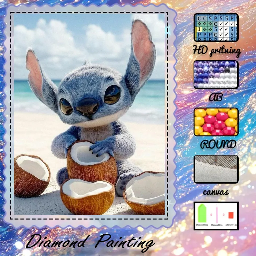 1 piece - Potdemiel-5D-DIY - Flocking cloth - Special drill - Diamond painting set - Alien cute object - Diamond art
1 piece - Potdemiel-5D-DIY - Flocking cloth - Special drill - Diamond painting set - Alien cute object - Diamond art