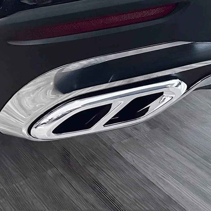 Suetlcoity For Mercedes Benz GLC Class X254 W254 GLC260 2023-2025 Car Tail Throat Exhaust Pipe Tail Cover Trim Car Accessories
Suetlcoity For Mercedes Benz GLC Class X254 W254 GLC260 2023-2025 Car Tail Throat Exhaust Pipe Tail Cover Trim Car Accessories