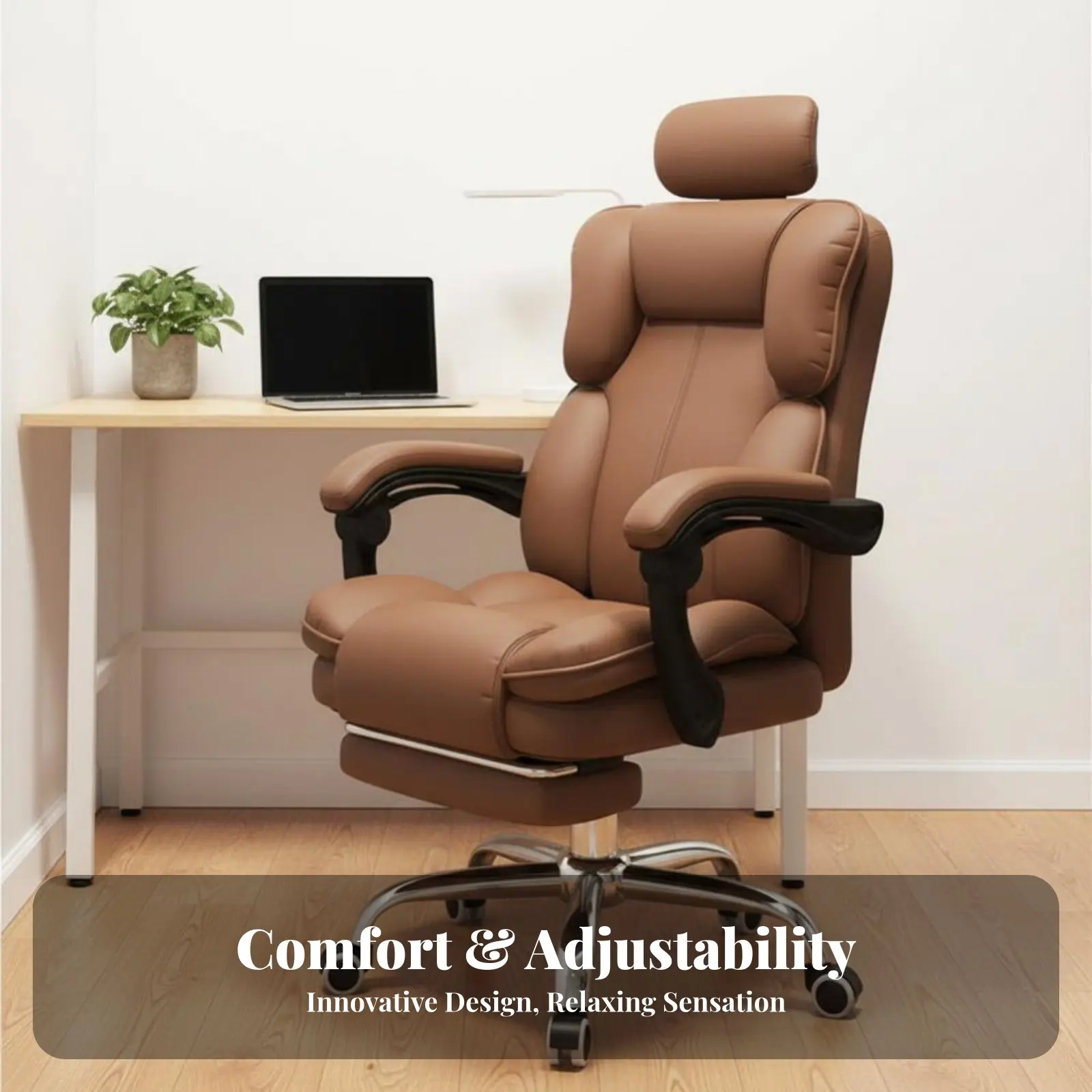 Highspine Reclining Chair with Footrest Ergonomic Design Rotating Seat Wide Recline Angle Adjustable Headrest for Students
Highspine Reclining Chair with Footrest Ergonomic Design Rotating Seat Wide Recline Angle Adjustable Headrest for Students