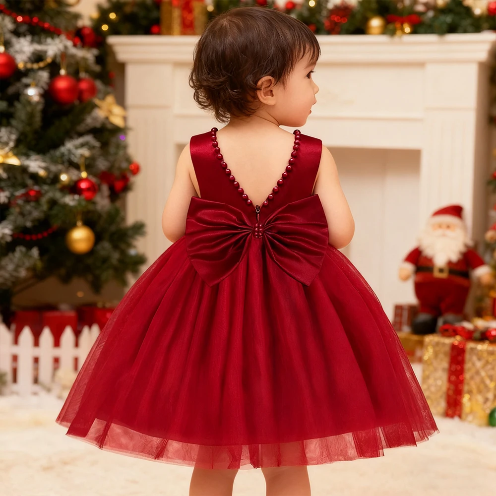 New Year Dress For Girls Party Dresses Baby Girl Clothes Red Christmas Dress Toddler Evening Gown Children's Birthday Dress 0-2Y
New Year Dress For Girls Party Dresses Baby Girl Clothes Red Christmas Dress Toddler Evening Gown Children's Birthday Dress 0-2Y