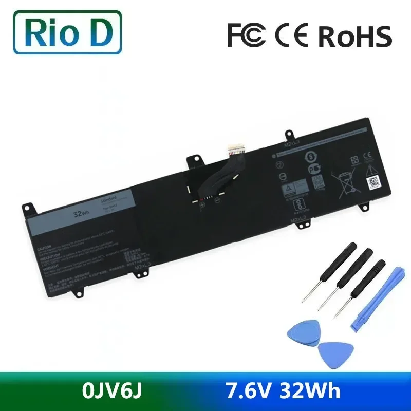 0JV6J 7.6V 32Wh Laptop Battery For Dell Inspiron 3168 8NWF3 PGYK5 0HH6K9 11-3000 3162 3164 OJV6J
0JV6J 7.6V 32Wh Laptop Battery For Dell Inspiron 3168 8NWF3 PGYK5 0HH6K9 11-3000 3162 3164 OJV6J