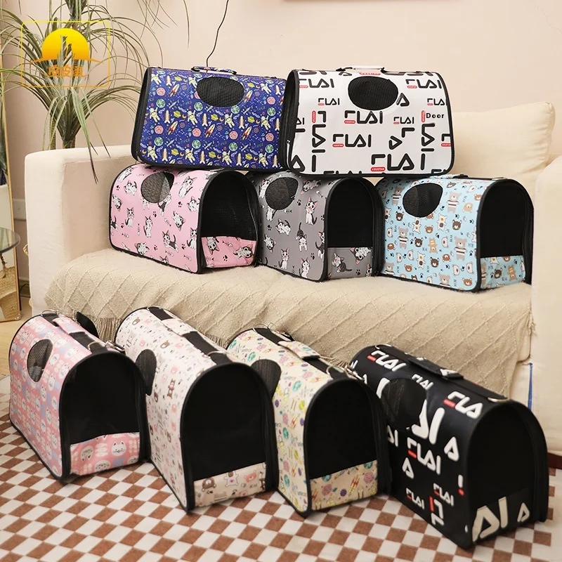 Multi-Color Multi-Pattern Cat Backpack Oxford Cloth Pet Carrier Zipper Closure PU for Outdoor Portable Use Wholesale
Multi-Color Multi-Pattern Cat Backpack Oxford Cloth Pet Carrier Zipper Closure PU for Outdoor Portable Use Wholesale