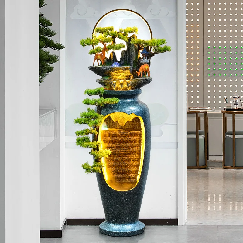 Circulating water fountain screen partition courtyard office living room lucky ornament landscape decoration
Circulating water fountain screen partition courtyard office living room lucky ornament landscape decoration