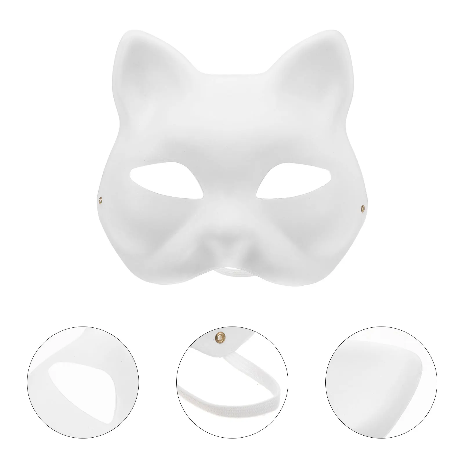 3 Pcs Mask Cat for Kids Blank Masks to Decorate Suite Masquerade Carnival Paper Pulp Halloween
3 Pcs Mask Cat for Kids Blank Masks to Decorate Suite Masquerade Carnival Paper Pulp Halloween