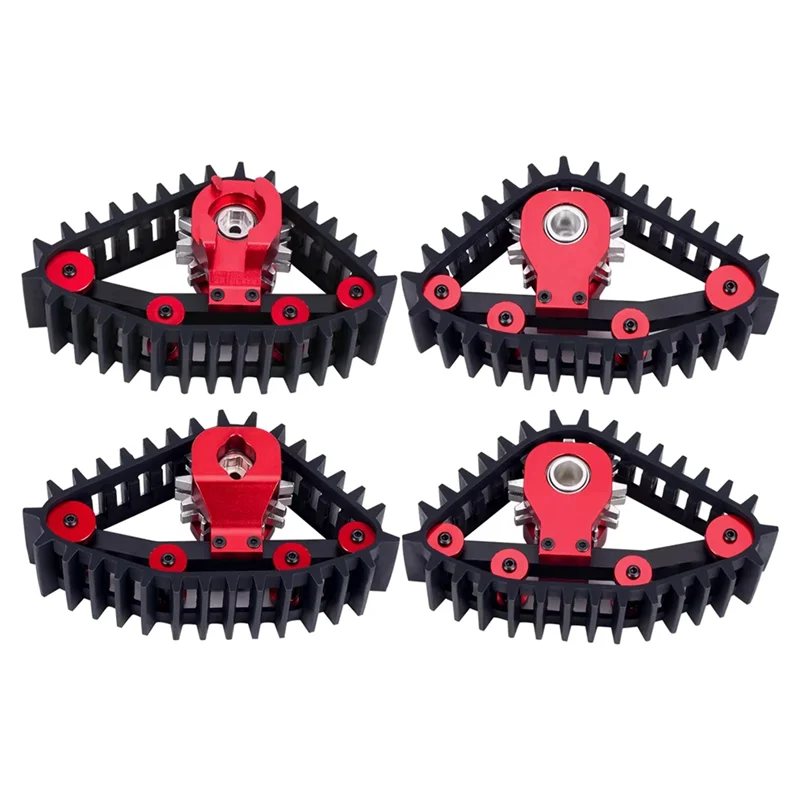 【NEW】4Pcs Snow Tires Sets Carload Tracks Wheel Sandmobile Conversion For 1/18 RC Crawler Car TRX-4M Accessory Parts
【NEW】4Pcs Snow Tires Sets Carload Tracks Wheel Sandmobile Conversion For 1/18 RC Crawler Car TRX-4M Accessory Parts