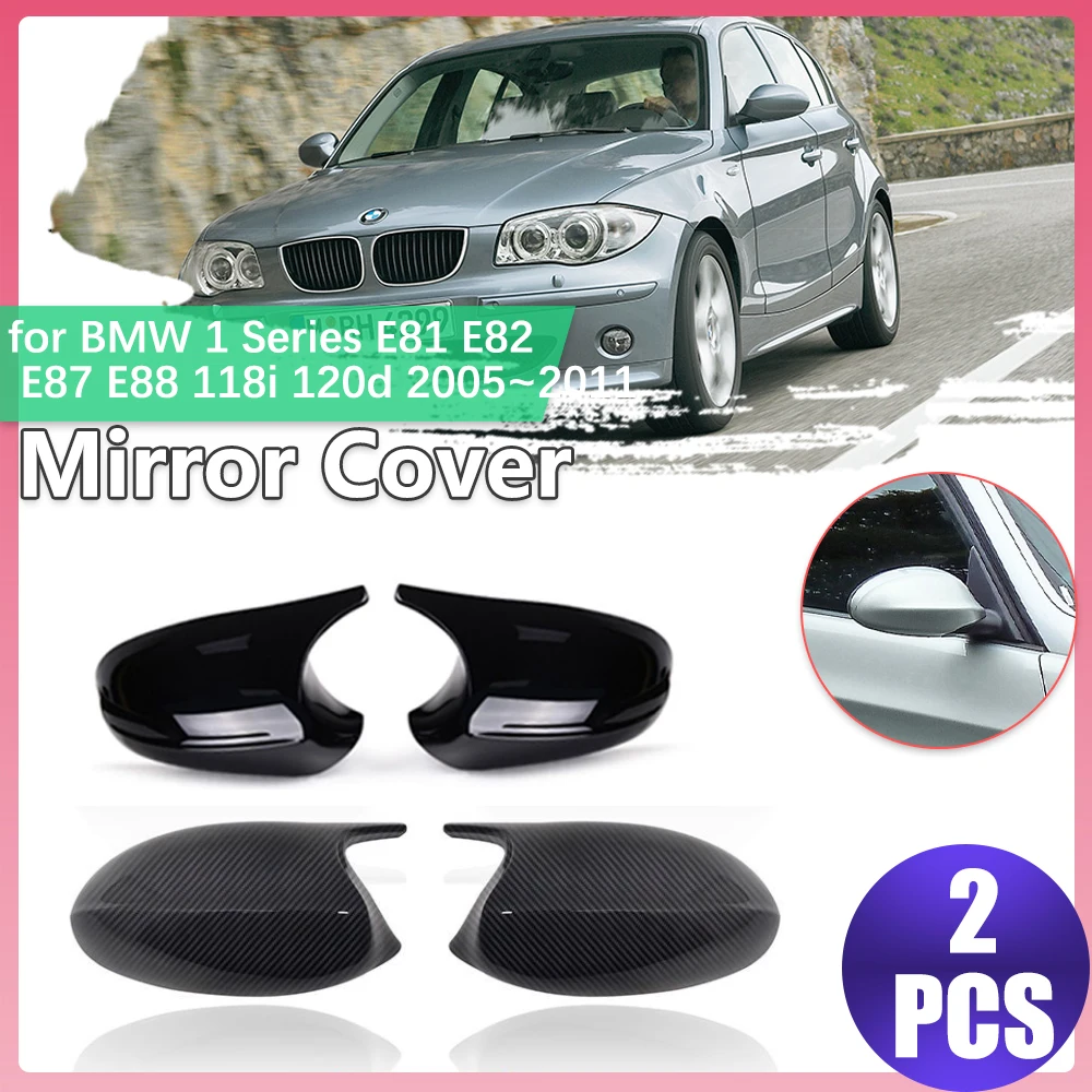 Накладка на зеркало заднего вида для BMW 1 серии E81 E82 E87 E88 118i 120d 2005~2011 2006, ABS, под карбон, черная, аксессуары для тюнинга
Накладка на зеркало заднего вида для BMW 1 серии E81 E82 E87 E88 118i 120d 2005~2011 2006, ABS, под карбон, черная, аксессуары для тюнинга