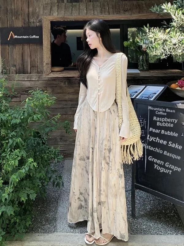 New Chinese Style Casual Set Women 2026 New Zen Style Cool Feeling Top Wide Leg Pants Salt System Two Piece Set Comfortable C...
New Chinese Style Casual Set Women 2026 New Zen Style Cool Feeling Top Wide Leg Pants Salt System Two Piece Set Comfortable C...